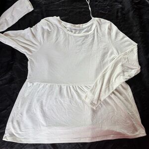 Pink Republic White Long Sleeve Top